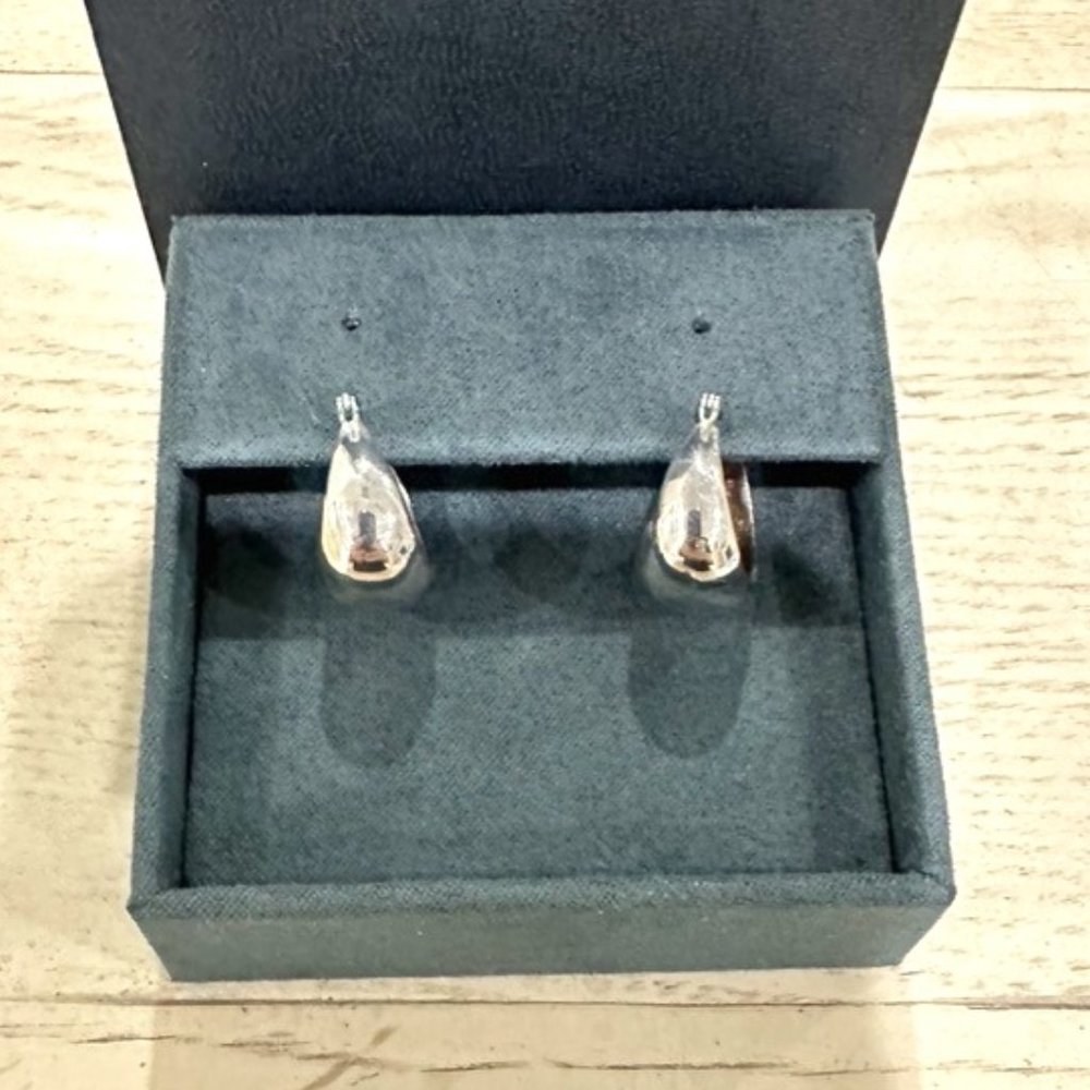 Sterling hoops